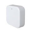 White square electronic device on a white background