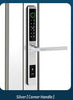 McGrath A231 Slimline Digital lock, Lever Handle, Silver Euro Style 28mm Backset Mortice Lock
