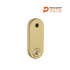 Zanda Stealth Smart Lock Deadbolts – Satin Brass