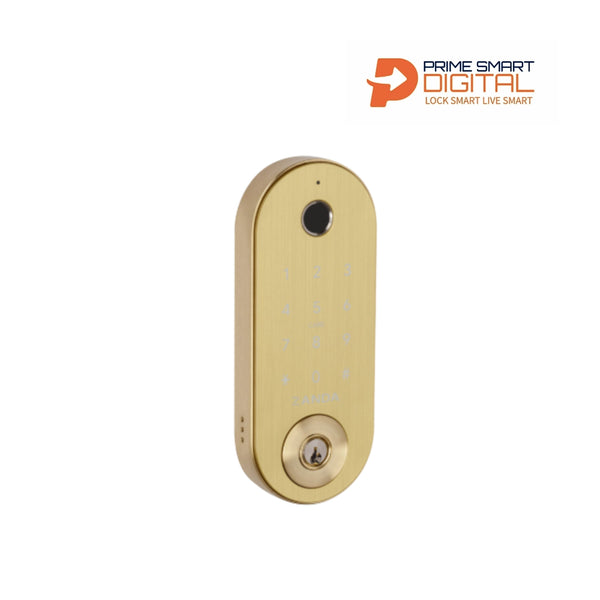 Zanda Stealth Smart Lock Deadbolts – Satin Brass