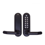 Borg Digital Lock 5001 Marine Grade Pro Lever Black Bl5001mgproecp