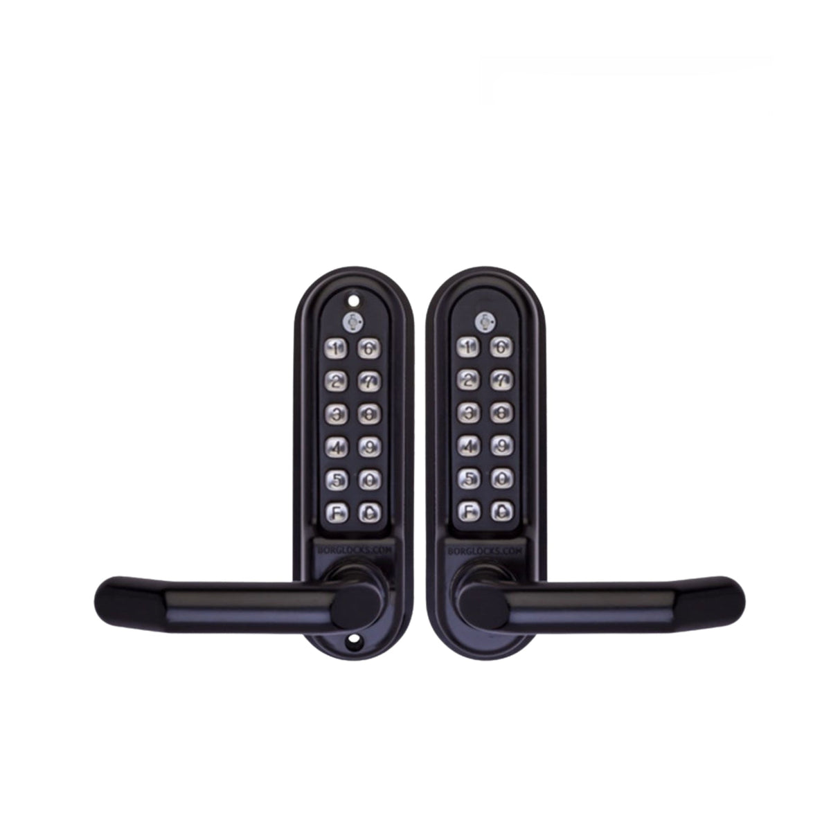Borg Digital Lock Marine Grade Pro Lever Black Bl5051mgproecp