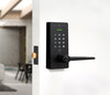 Yale Libi Digital Lever Keyed Matt Black