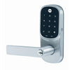 YALE ASSURE KEYED LEVER SATIN CHROME WITH YALE HOME MODULE Satin Chrome