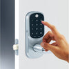 YALE ASSURE KEYED LEVER SATIN CHROME WITH YALE HOME MODULE Satin Chrome