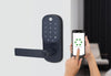 YALE ASSURE KEYED LEVER MATT BLACK WITH YALE HOME MODULE Matt Black