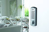 Lockwood DX DIGITAL KEYPAD WITH 002 DEADLATCH WITH KNOB DP Satin Chrome
