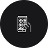 Auslock Smart Sliding Lock – Face Recognition - Push-Pull Design Black (pre order)