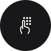 Auslock Smart Sliding Lock – Face Recognition - Push-Pull Design Black (pre order)