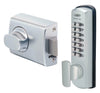 Lockwood Dx Digital Keypad With 002 Deadlatch With Knob Tp Satin Chrome